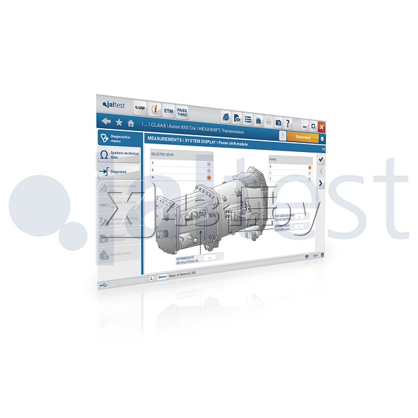 Модуль ПО Jaltest AGV
